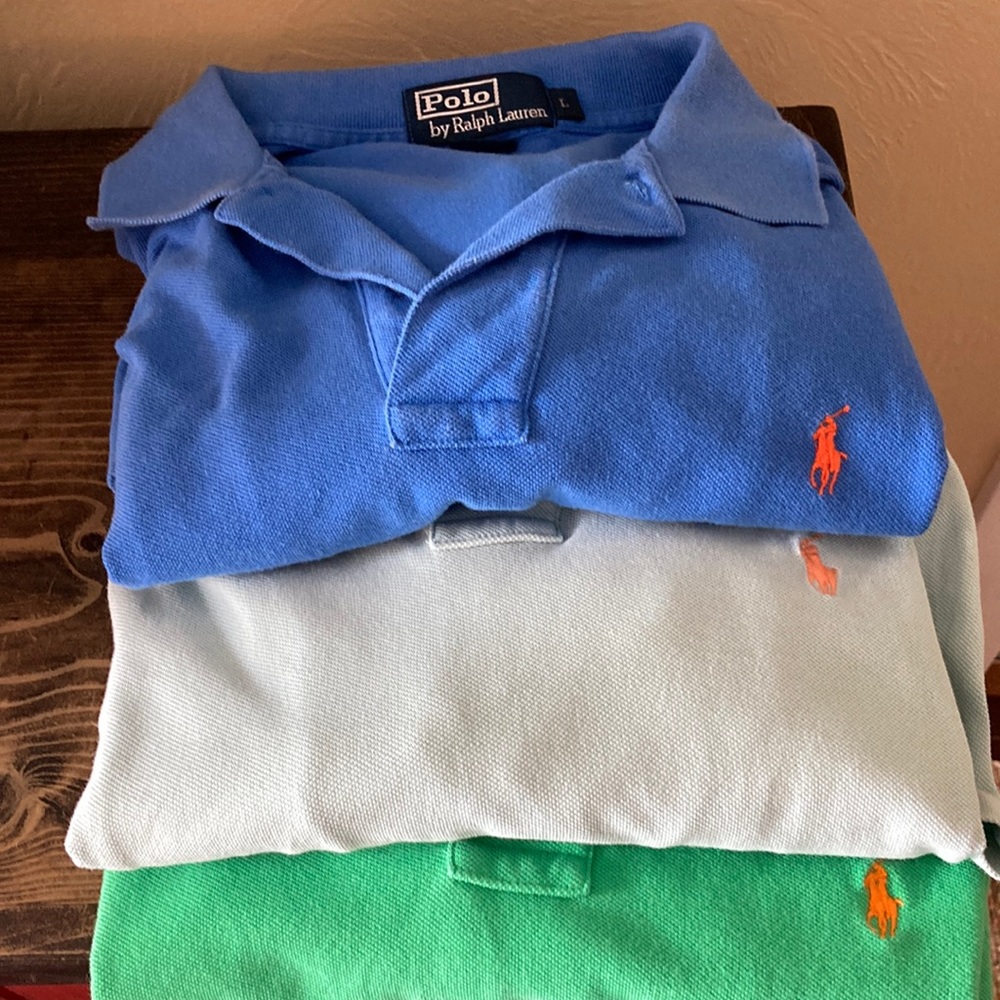 3 Ralph Lauren Polos